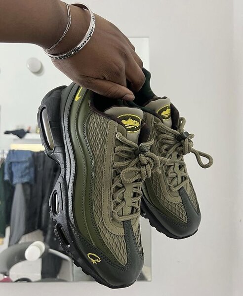 Baskets Air Max Olive Vert