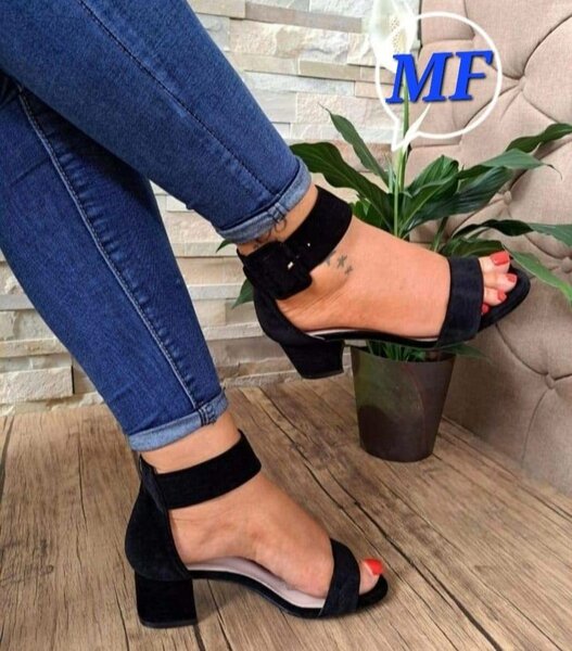 Heeled sandals
