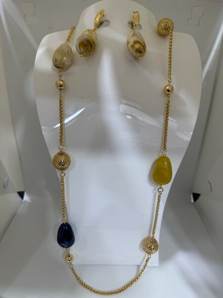 Collier bohème chic doré