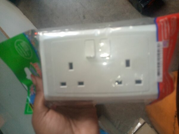 Tropical double socket