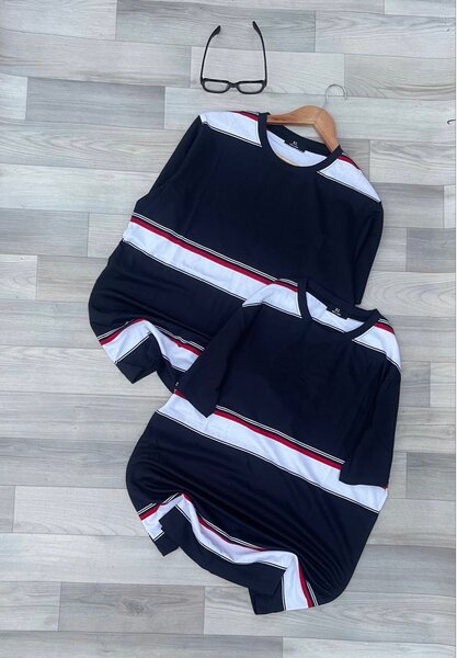 T-shirts assortis rayés