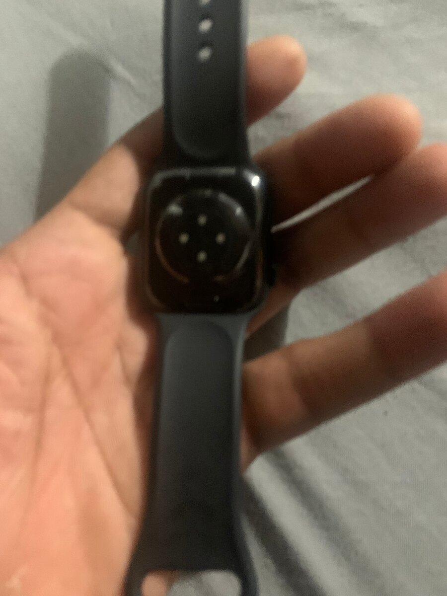 Smartwatch with Black Band