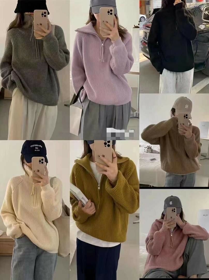 Свитер полузамок