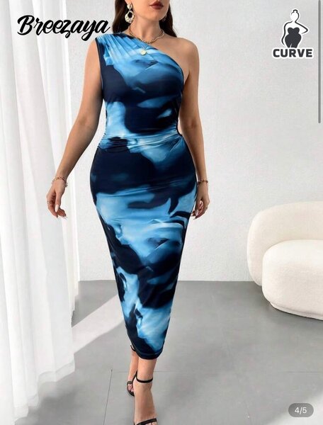 Breezaya One-Shoulder Dress