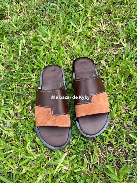 Sandales en cuir