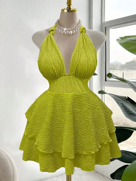 Robe Chic Plissée Femme