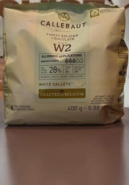 Chocolat Blanc Callebaut