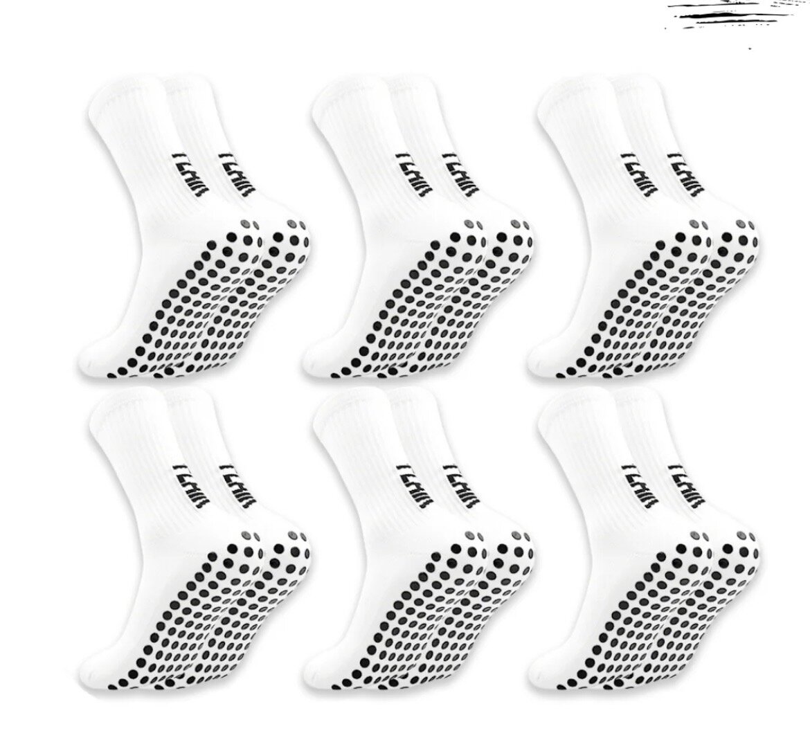 Chaussettes Antidérapantes Blanches