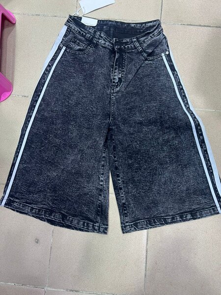 Jean short ample garçon