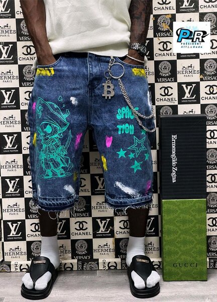 Shorts en denim tendance homme