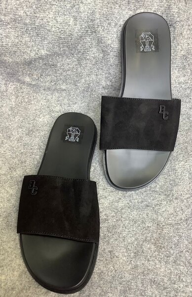 Claquettes élégantes en cuir