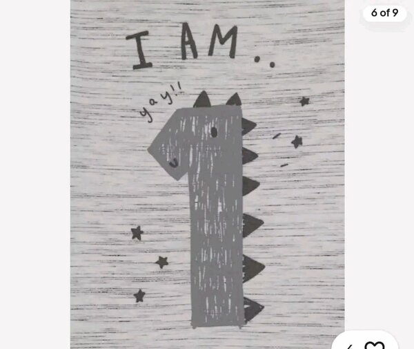 GEORGE 1st Birthday Tshirt