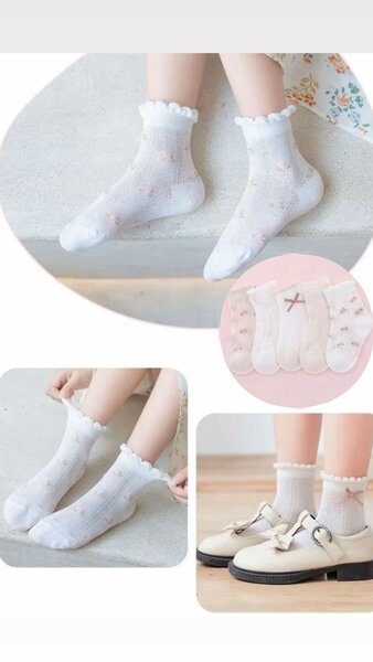 Безумно красивые летние носки