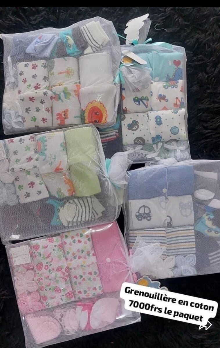 Pyjamas bébé en coton doux