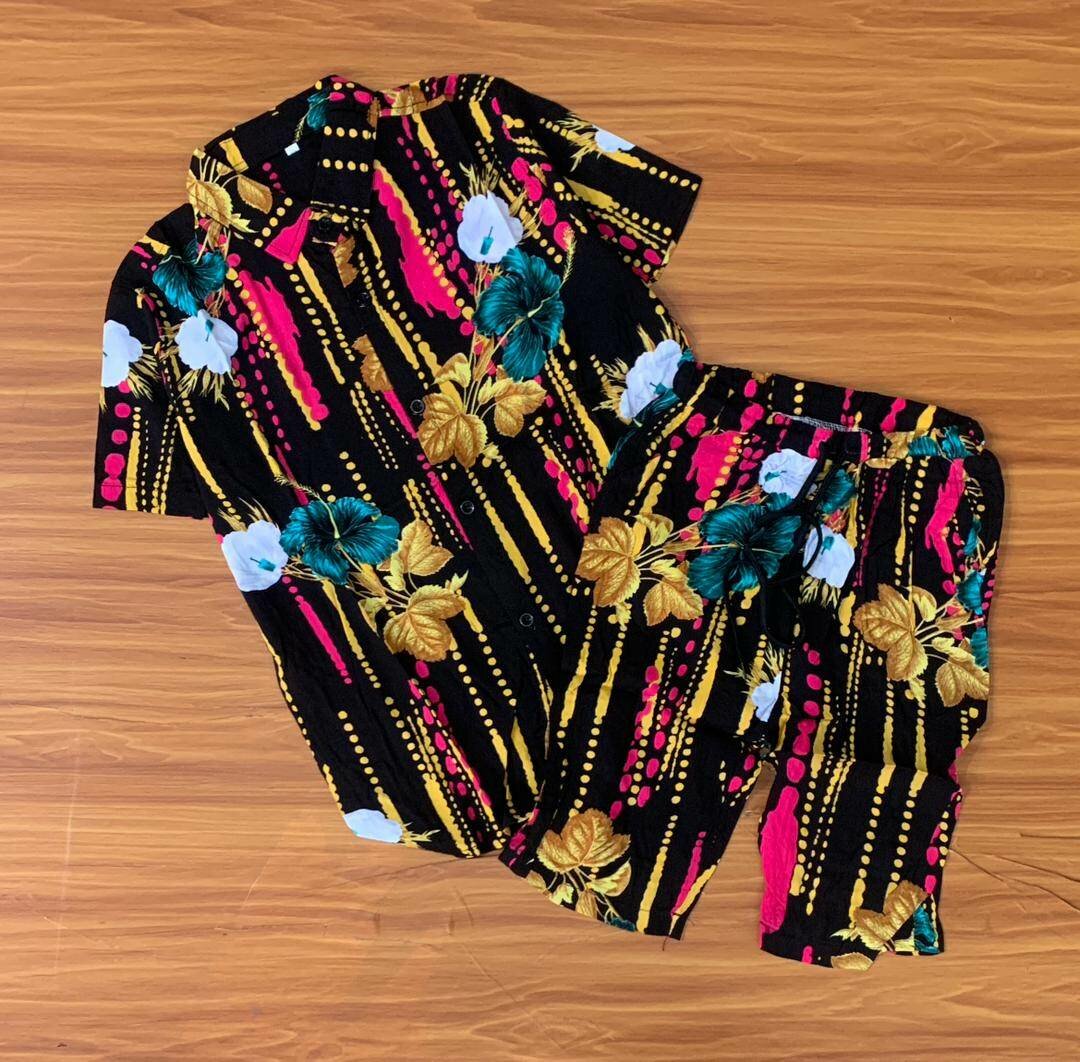 KIDS SUMMER SHIRT TOP N DOWN