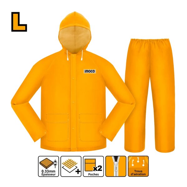 Ensemble de pluie imperméable