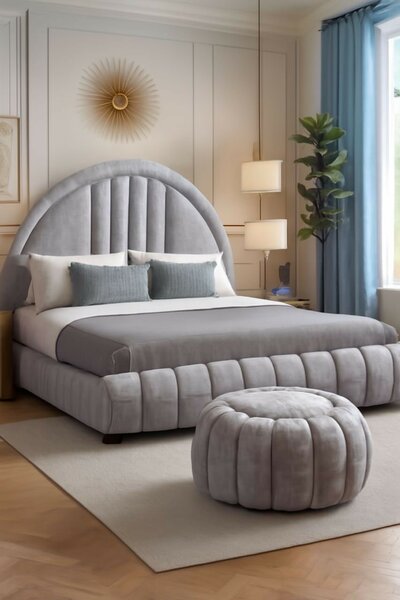 LIT CAPITONNÉ 3 PLACES