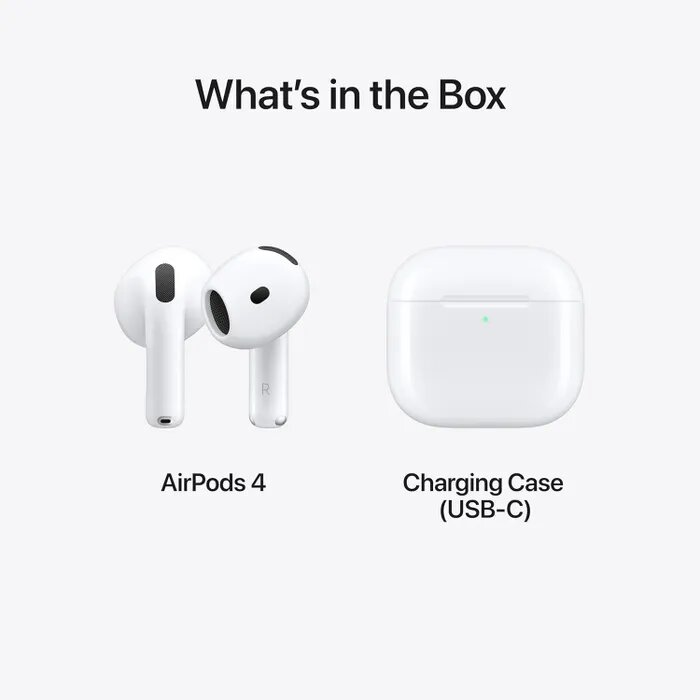Apple AirPods 4 avec Boîtier