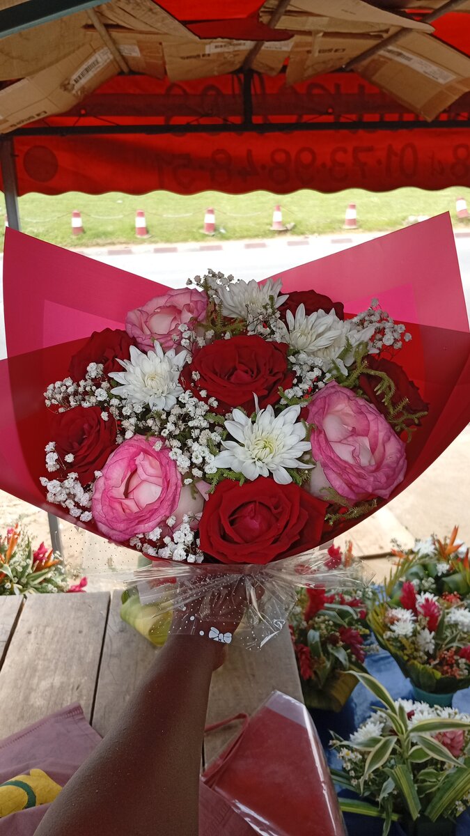 Bouquet de roses élégantes