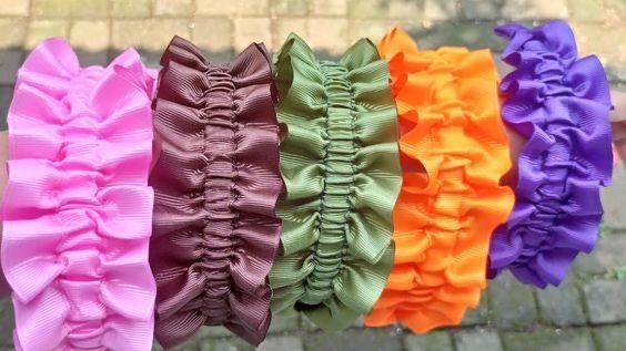 Ruffle headband