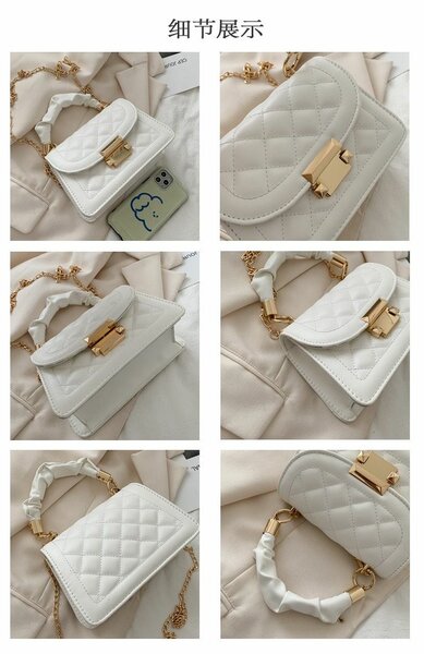 Sac à main élégant matelassé