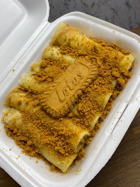 Crêpes au spéculoos