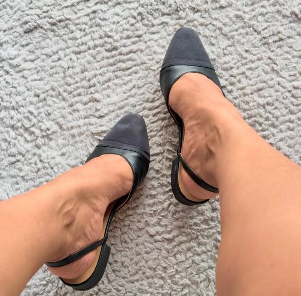 Ballerines élégantes en cuir