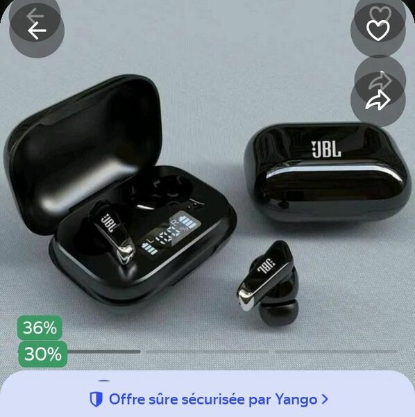 Écouteurs sans fil JBL