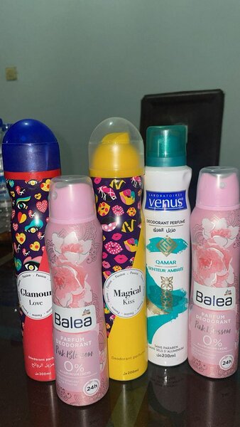 Lot de déodorants parfumés