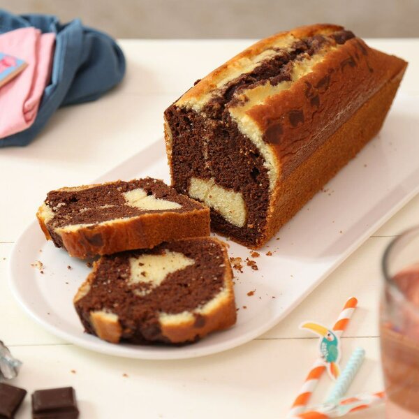 Cake marbré délicieux