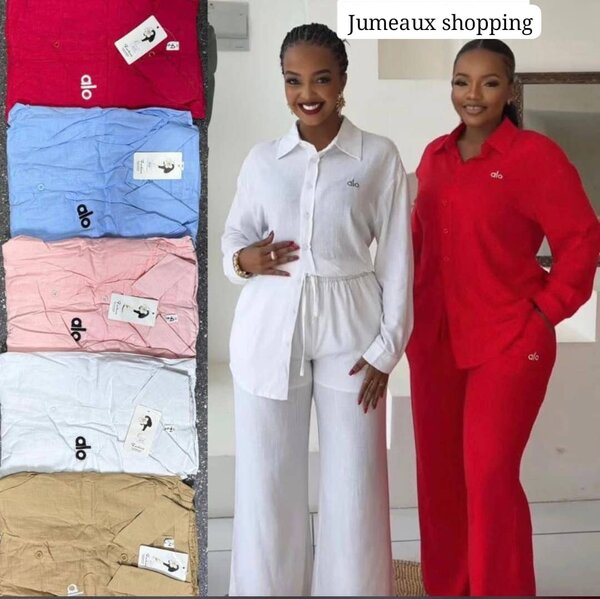 Tenue élégante en lin