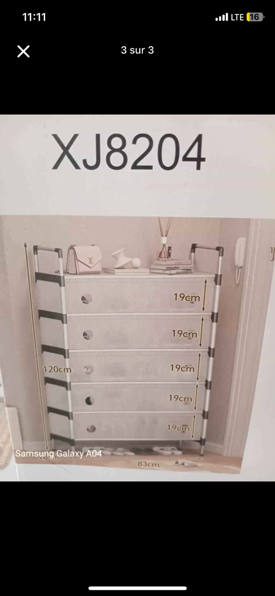 Étagère de chaussures