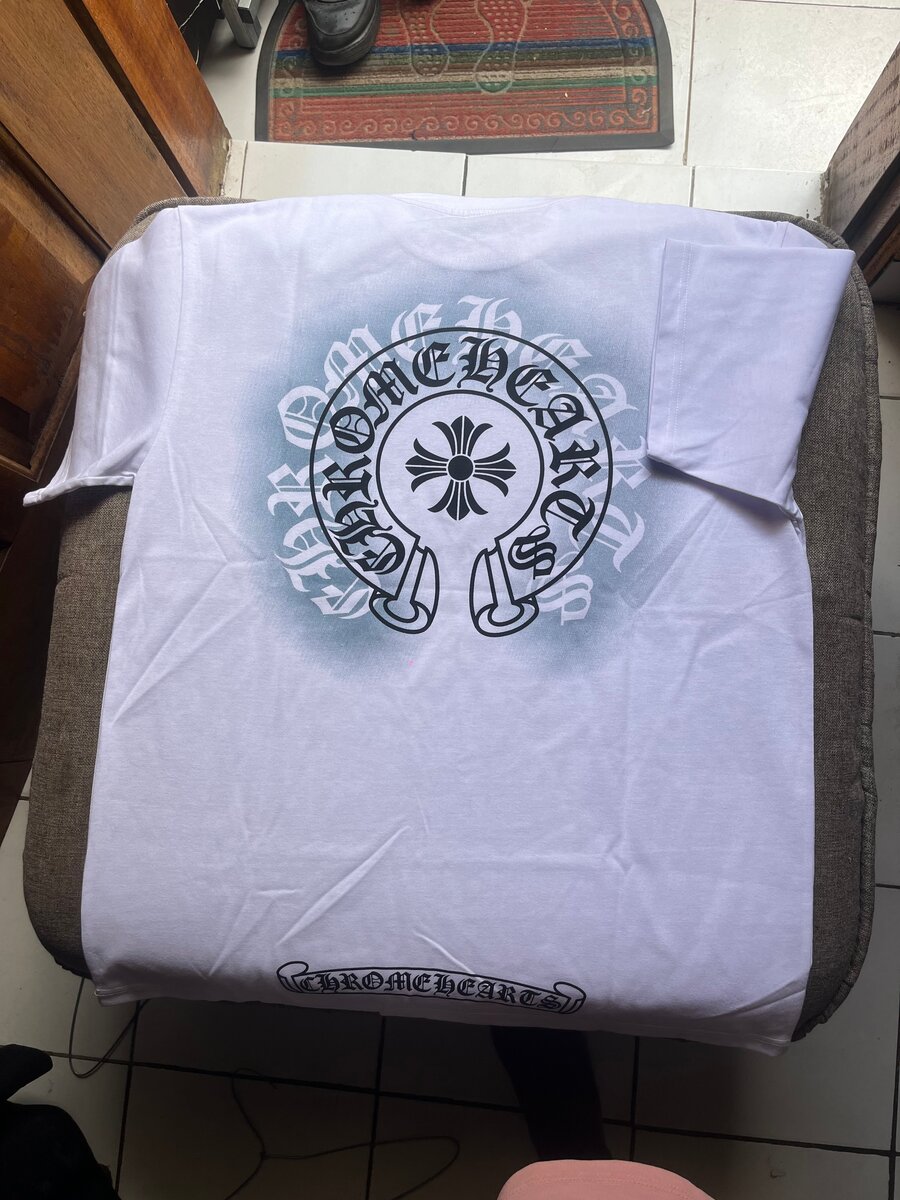 T-shirt homme imprimé blanc