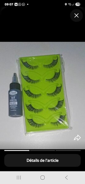 Faux Cils Dramatiques 5 Paires