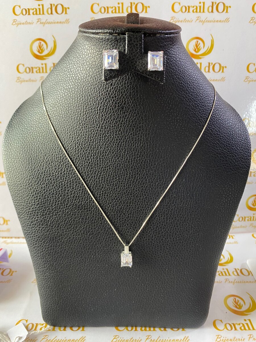 Ensemble femme serti de Zircon