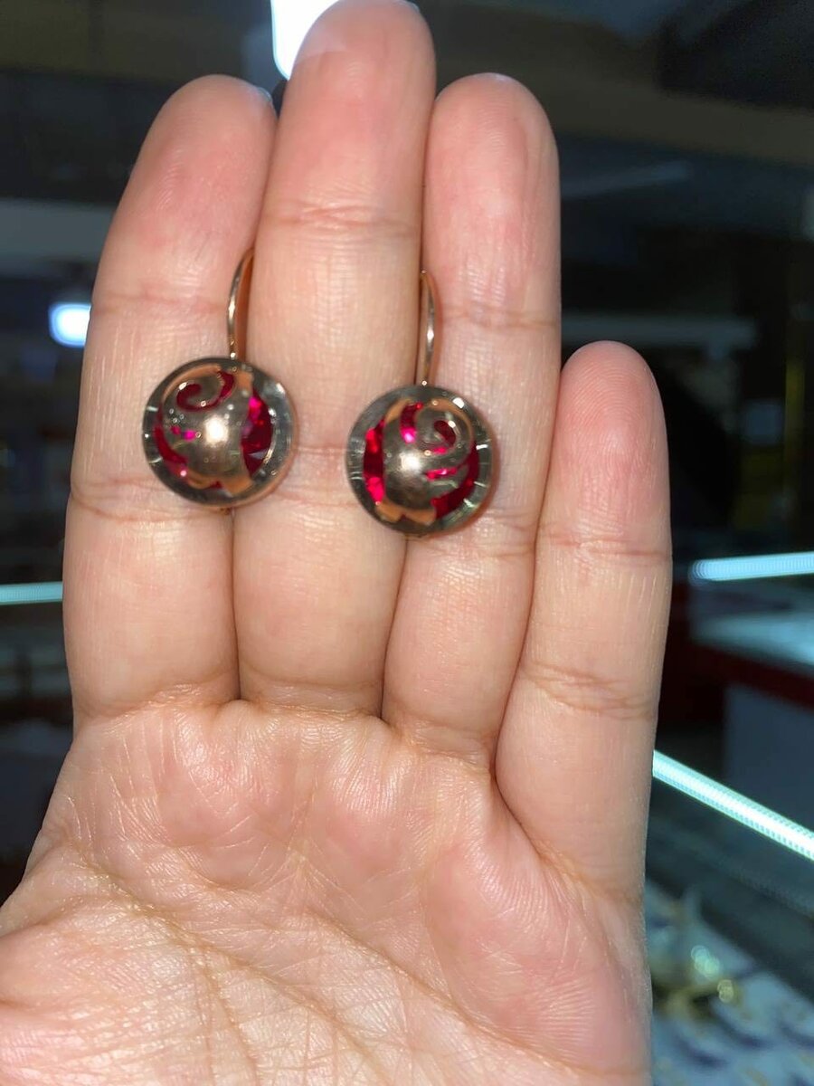 Серьги кара жорго