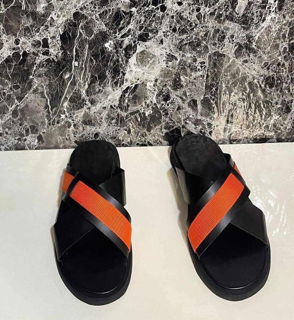 Sandales élégantes en cuir