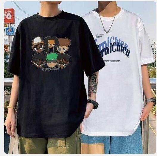 T-shirt décontracté imprimé