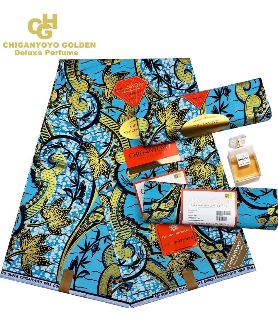 Tissu africain Chiganyoyo avec parfum