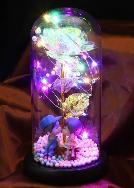 Розы под стеклянным куполом, 🌹роза которая не завянет и будет очень долго радовать глаза😍