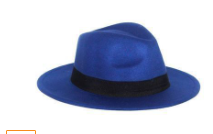 Chapeau Cowboy Bleu
