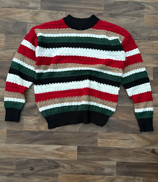 Pulls en laine rayés