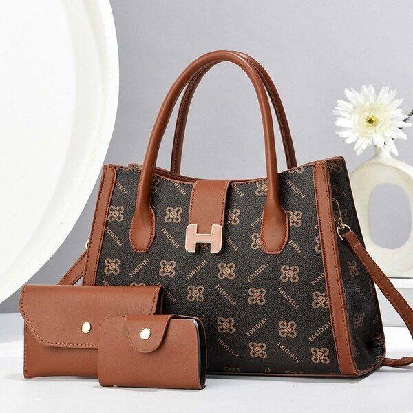 Sac à main chic avec portefeuille