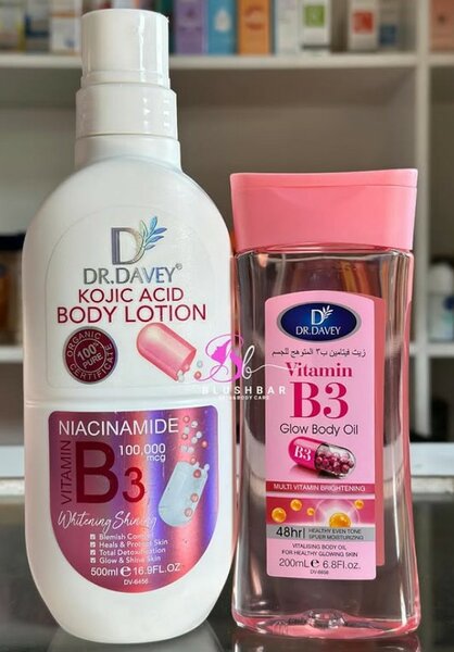 Dr Davey B3 (Niacinamide) combo