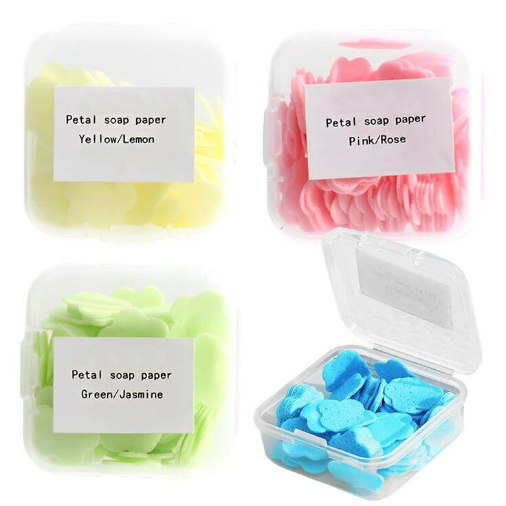 Pétales de savon parfumés