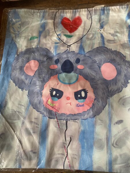 Couverture enfant en peluche MIA
