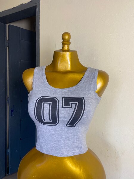 Débardeur Femme Sport Gris