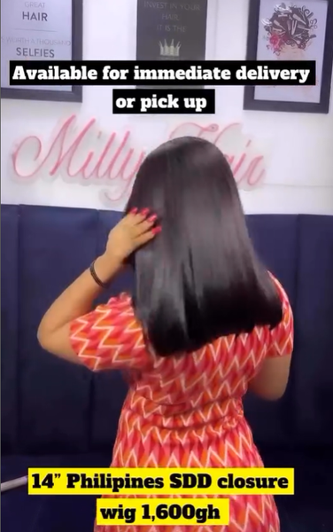 wig brunette medium length