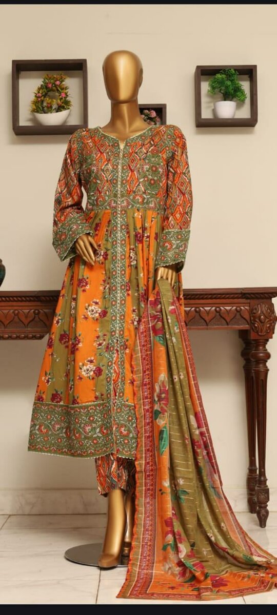 Lawn frock collection