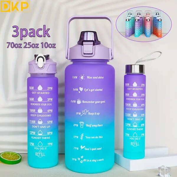 3 in 1 Water Bottle Set